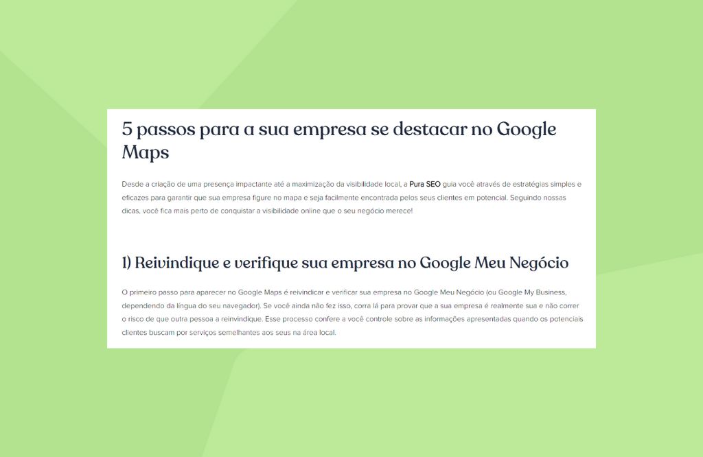 Como aparecer no google em passos rápidos