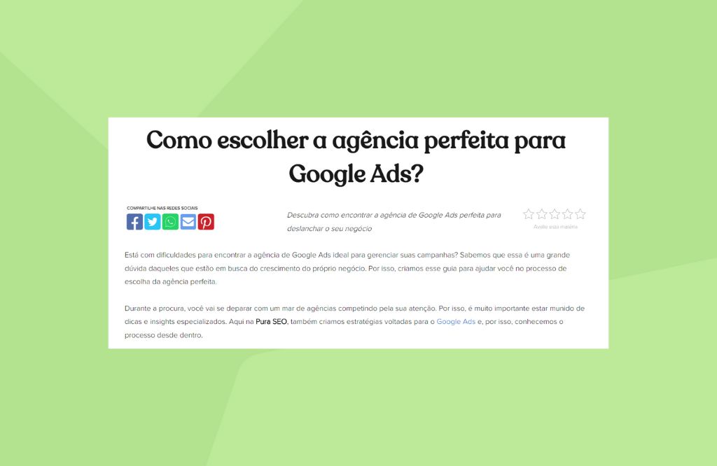 Como fazer empresa aparecer no Google