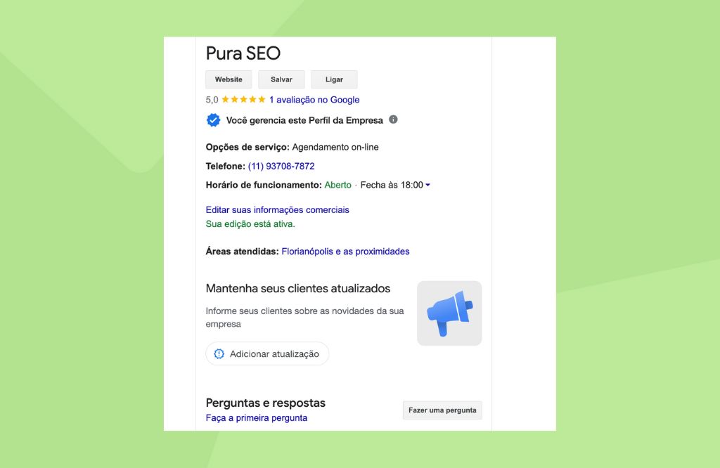 google meu negocio