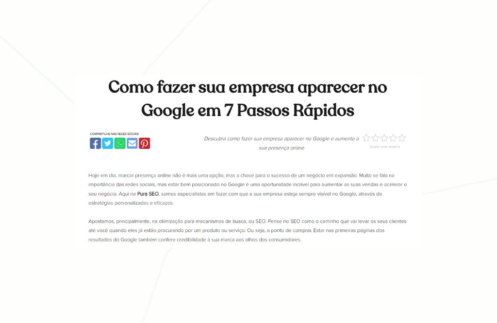 Google viagem